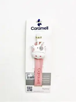 Caramell pacifer holder მატყუარას საკიდი 8967 pink
