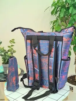 Missi Baby Mama Bag 4069 Blue დედის ჩანთა, 2 image