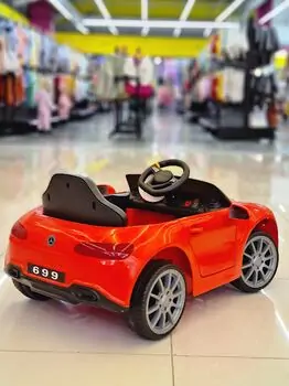 Mercedes Benz For Kids Red - საბავშვო ელექტრო მანქანა, 2 image