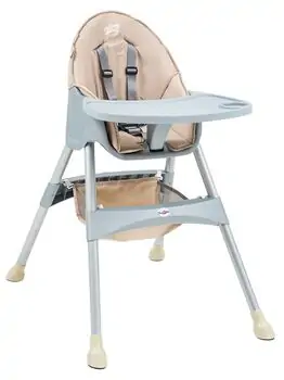 Baby Hope  HAMBURG FEEDING CHAIR (BROWN) საკვები სკამ-მაგიდა, 2 image