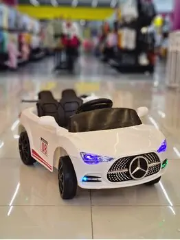 Mini Mercedes-Benz White - საბავშვო ელექტრო მანქანა