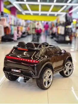 Porsche Cayenne For Kids Black - საბავშვო ელექტრო მანქანა, 2 image