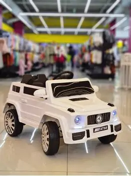 Mercedes-Benz G68 White - საბავშვო ელექტრო მანქანა