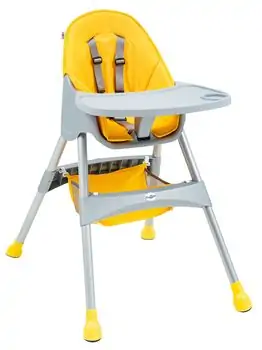 Baby Hope  HAMBURG FEEDING CHAIR (YELLOW) საკვები სკამ-მაგიდა, 2 image