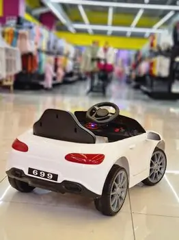 Mercedes Benz For Kids White - საბავშვო ელექტრო მანქანა, 2 image