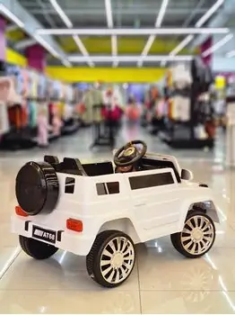 Mercedes-Benz G68 White - საბავშვო ელექტრო მანქანა, 2 image