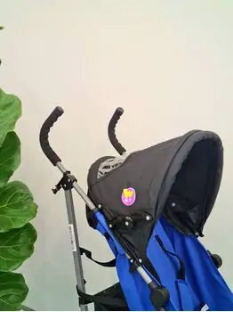 Baby Stroller Wonderful Blue მსუბუქი სასეირნო ეტლი, 7 image