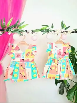 Maibella 26-841-13 Fruit Dress საბავშვო კაბა