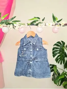 Jeans Dress Maibella MAİ21-734-1 საბავშვო ჯინსის კაბა