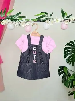 Cute Dress 2in1 Set 26-744 Maibella საზაფხულო ორეული