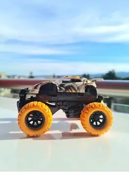 Off Road Mini Orange Car 690-101 ტრანსფორმერი სათამაშო მანქანა, 2 image
