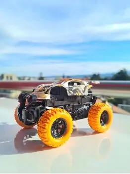Off Road Mini Orange Car 690-101 ტრანსფორმერი სათამაშო მანქანა