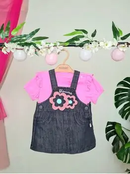 Flowers Dress 2in1 Set 26-743 Maibella საზაფხულო ორეული