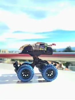 Off Road Mini Blue Car 690-101 ტრანსფორმერი სათამაშო მანქანა, 3 image