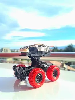 Off Road Mini Red Car 690-101 ტრანსფორმერი სათამაშო მანქანა, 2 image