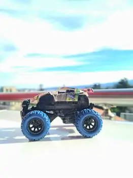 Off Road Mini Blue Car 690-101 ტრანსფორმერი სათამაშო მანქანა, 2 image
