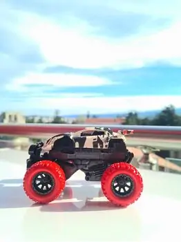 Off Road Mini Red Car 690-101 ტრანსფორმერი სათამაშო მანქანა, 4 image