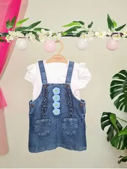 Flowers Dress 2in1 Set 26-746 Maibella საზაფხულო ორეული