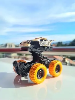 Off Road Mini Orange Car 690-101 ტრანსფორმერი სათამაშო მანქანა, 4 image