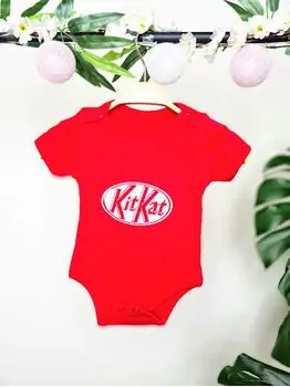 kitkat Bodysuit ჩვილის ბოდე