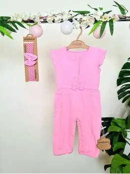 Summer Vintage 2in1 Set ჩვილის საზაფხულო კომბინიზონი