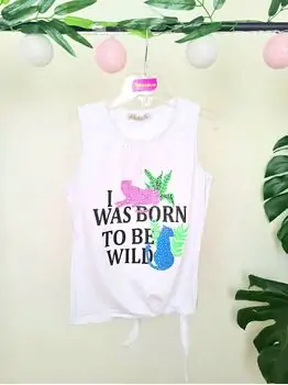 I Was Born To Be Wild  საზაფხულო მაისური