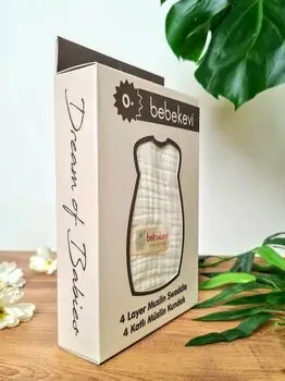 Bebekevi 4 Layer Muslin Swaddle 1368 E საბავშვო მუსლინი, 3 image