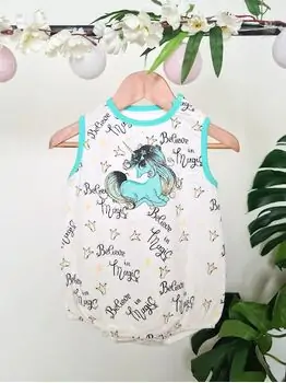 Unicorn Baby Bodysuit DLCSTN163 საბავშვო ბოდე