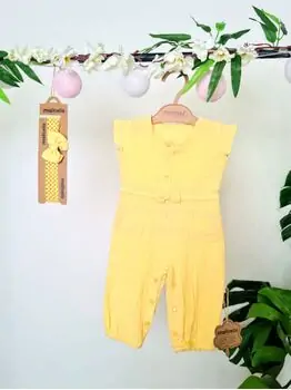 Summer Vintage 2in1 Set ჩვილის საზაფხულო კომბინიზონი