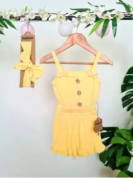 Vintage Summer Jumpsuit 2in1 Set  საზაფხულო კომბინიზონი