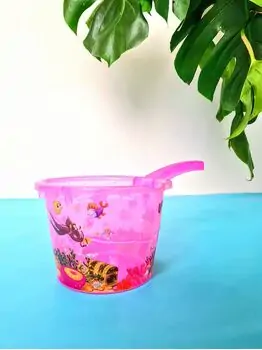 Bebekevi 947 Bath Cup Pink წყლის ტოლჩა, 3 image