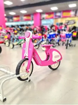 PILSAN RETRO SCOOTER PINK 02 002 საბავშვო სკუტერი (ბალანს ბაიკი)