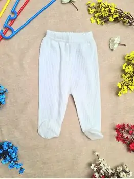 Bobix Newborn Baby Pants White ჩვილის შარვალი