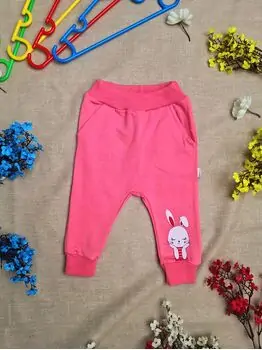 Bobix Baby Sleepy Bunny 4923 Dark Pink ჩვილის შარვალი