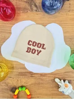Bobix Baby Hats Cool Boy Beige ახალშობილის ქუდი