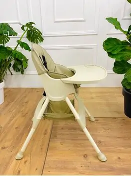Baby Hope Royal Feeding Chair Plus Beige საკვები სკამ-მაგიდა, 2 image