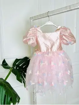Baby Princess Butterfly Dress Light Pink -  საბავშვო კაბა