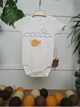 Fish In The Sea Bodysuit ჩვილის ბოდე