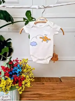 Helicopter Baby Bodysuit ჩვილის ბოდე