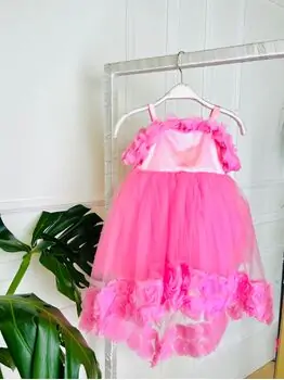 Baby Princess Dress Pink Rose - საბავშვო კაბა