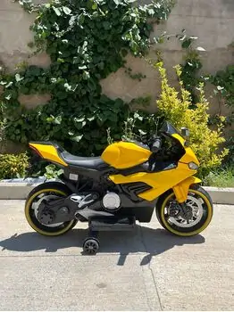 Kids Moto Yellow - ელექტრო მოტოციკლი, 2 image