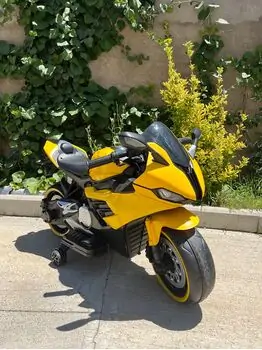 Kids Moto Yellow - ელექტრო მოტოციკლი
