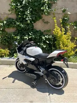 Kids Moto White  - ელექტრო მოტოციკლი, 2 image