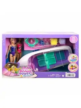 Barbie's Boat Playset HHG60 - ბარბის თოჯინა