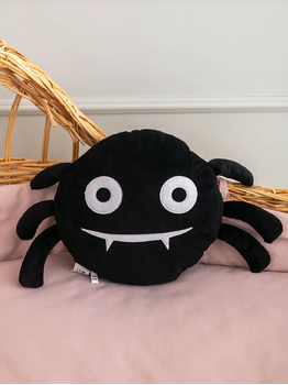 Fluffy Spider Black - რბილი სათამაშო