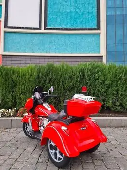Electric Motorcycle Red - ელექტრო მოტოციკლი, 4 image