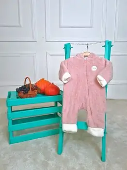 Baby Romper Fluffy Bunny Pink რომპერი