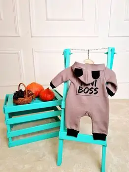 Mini Boss Romper Lilac რომპერი, 2 image