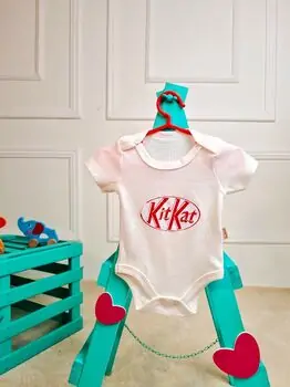 Bebio Bodysuit KitKat White - ჩვილის ბოდე