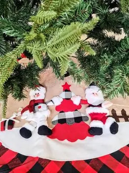 New Year Decorations Carpet - ნაძვის ხის დეკორატიული ხალიჩა, 2 image
